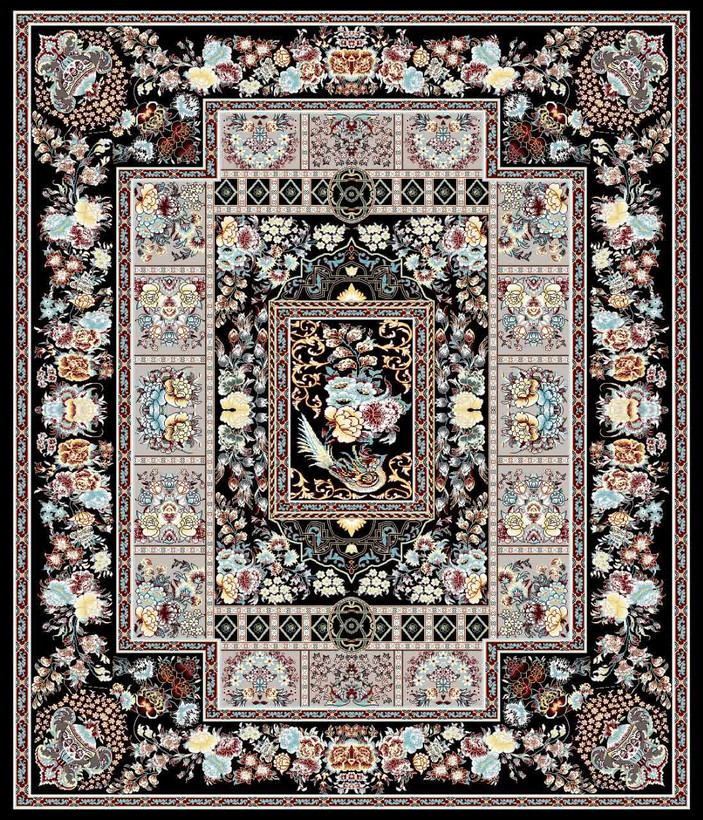 فرش ماشینی کاشان