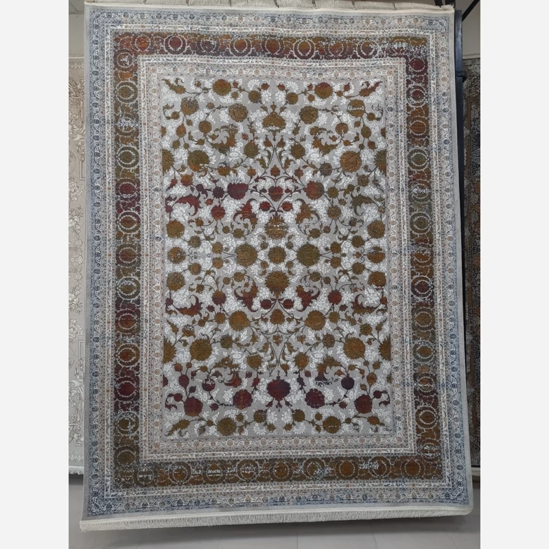 فرش ماشینی 1200شانه 12متری صددرصد نخ اکریلیک جدید کاشان