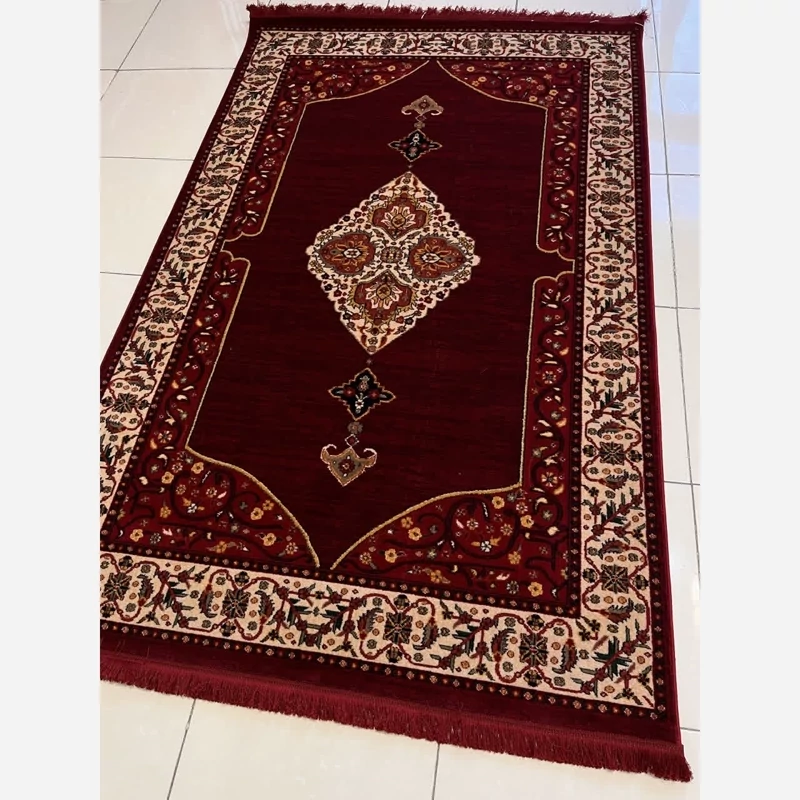 فرش ماشینی 6متری بلوچی کاشان مناسب دکوراسیون لوکس کد4134