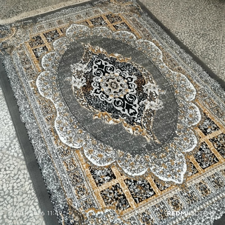 فرش ماشینی4متری کاشان 440شانه نقشه مانلی فیلی(ارسال رایگان).