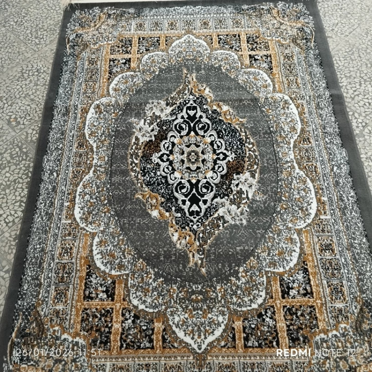 فرش ماشینی4متری کاشان 440شانه نقشه مانلی فیلی(ارسال رایگان).