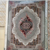 فرش ماشینی 9متری کاشان نقشه مانلی فیلی مناسب دکوراسیون شیک