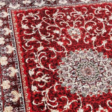 فرش ماشینی 9متری جدید کاشان نقشه زیبای تلنازلاکی مخصوص دکوراسیون خاص