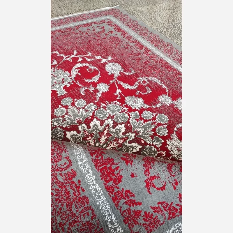 فرش ماشینی 12متری اقتصادی جدیدکاشان نقشه شکوفه فیلی بافت نرم و خاص
