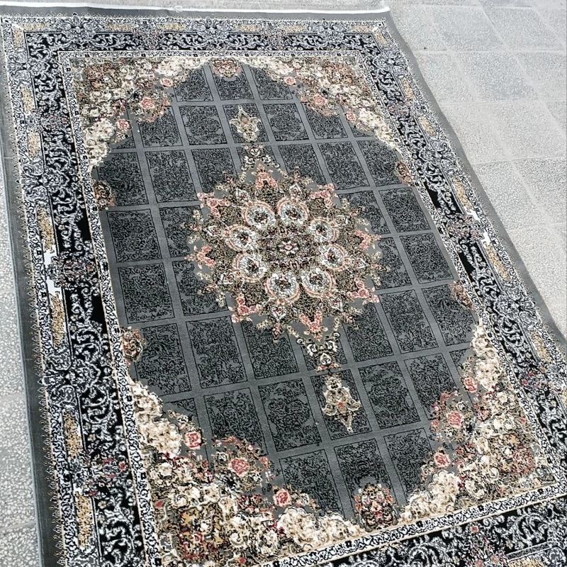 فرش ماشینی6متری اقتصادی کاشان نقشه رومینادودی