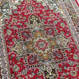فرش ماشینی 6متری اقتصادی کاشان نقشه هریس لاکی