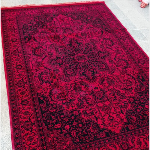فرش ماشینی اقتصادی 9متری لاکی کاشان کد2535