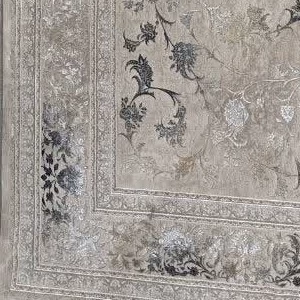 فرش ماشینی 12متری اکریلیک 1200شانه ضخیم کاشان نقشه آنیل بژبافت نرم ولطیف