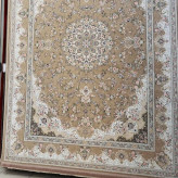 فرش 6متری ماشینی 1200شانه اکریلیک ضخیم کاشان نقشه افشارنسکافه ایی