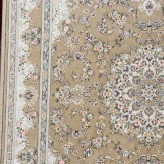 فرش ماشینی 9متری اکریلیک ضخیم 1200شانه کاشان نقشه افشار نسکافه ایی مناسب جهیزیه