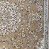 فرش ماشینی 12متری اکریلیک 1200شانه ضخیم کاشان نقشه افشارنسکافه ایی مناسب خاص پسندان