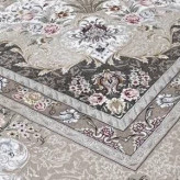 فرش ماشینی 12متری 1200شانه اکریلیک ضخیم کاشان نقشه افشاربژبافت نرم و زیبا