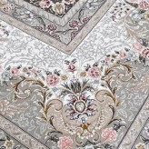 فرش ماشینی 1200شانه 9متری ضخیم کاشان نقشه افشارکرم مناسب دکوراسیون لوکس