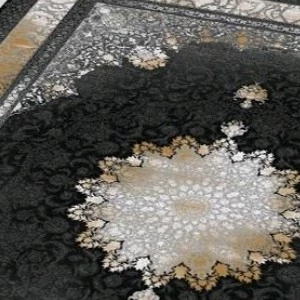 فرشینه مخمل ترک طرح فرش مدرن کد8163
