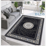 فرشینه مخمل ترک طرح گبه لاکی کد2