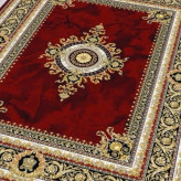 فرشینه مخمل ترک طرح گبه لاکی کد6