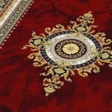 فرشینه مخمل ترک طرح گبه لاکی کد6