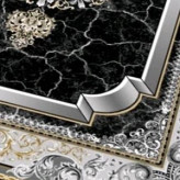 فرشینه مخمل ترک طرح گبه لاکی کد15