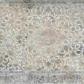 فرشینه 1در2مخمل ترک طرح گبه لاکی کد12