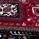 فرش12متری 700شانه ماشینی اکریلیک سنگین وزن نقشه حسن آبادلاکی بافت نرم وخاص