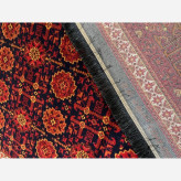 گلیم فرش4متری پرزدارکاشان کلکسیون بلوچی سرمه ایی کد4107