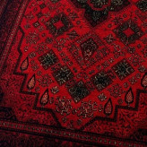 گلیم 12متری ماشینی پرزدار جدید کاشان کلکسیون بلوچی لاکی بافت نرم و زیبا