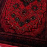 گلیم فرش 9متری ماشینی پرزدارجدیدکاشان کلکسیون بلوچی لاکی بافت نرم و زیبا