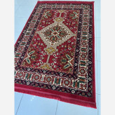 قالیچه 4متری 8رنگ کاشان کلکسیون بلوچی لاکی بافت نرم و زیبا کد4126