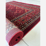 قالیچه 4متری جدید کاشان کلکسیون بلوچی زرشکی کد4104