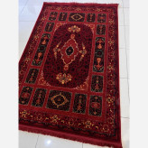 قالیچه 4متری جدید کاشان کلکسیون بلوچی لاکی قجری کد2008