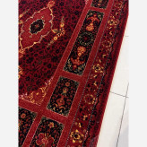 قالیچه 4متری جدید کاشان کلکسیون بلوچی لاکی قجری کد2008