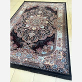 قالیچه4متری جدید8رنگ کاشان کلکسیون الگا سرمه ایی مناسب دکوراسیون لوکس