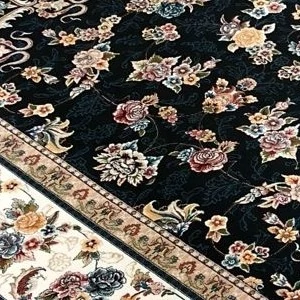 فرش 700شانه 9متری نقشه زیبای گیلداسرمه ایی مناسب دکوراسیون خاص