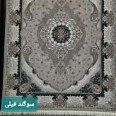 فرش ماشینی700شانه 6متری کاشان نقشه سوگندفیلی صددرصد نخ اکریلیک مناسب دکوراسیون خاص