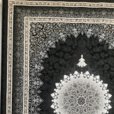 فرش ماشینی 700شانه 9متری کاشان صددرصد نخ اکریلیک نقشه مهرسرمه ایی