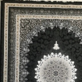 فرش ماشینی 6متری 700شانه کاشان 100درصد نخ اکریلیک نقشه مهرسرمه ایی بافت نرم و زیبا