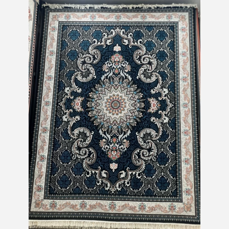 فرش ماشینی 500شانه کاشان 12متری ورژن(ارسال رایگان)