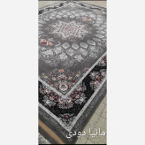 فرش ماشینی 500شانه مدرن نقشه مانیا دودی(ارسال رایگان)