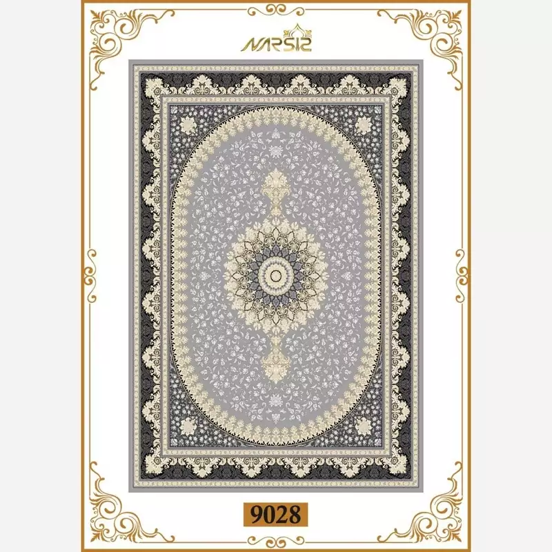 فرشینه 4متری مخمل ترک طرح فرش(ارسال رایگان)