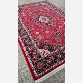 فرش ماشینی 12متری نقشه اصیل لاکی کاشان مناسب دکوراسیون خاص