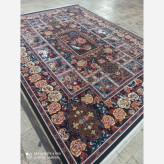 فرش ماشینی 9متری کاشان نقشه باغ ارم2عددی(ارسال رایگان)