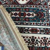 گلیم فرش4متری پرزدارفانتزی(گبه)کلکسیون بلوچی زرشکی کد4105