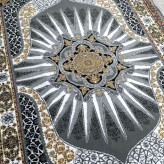 فرش ماشینی 12متری اقتصادی کاشان نقشه زیبای خورشید فیلی