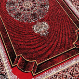 فرش6متری ماشینی اقتصادی کاشان نقشه موج لاکی