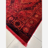 فرش ماشینی لاکی4متری(گبه)کلکسیون بلوچی لاکی قجری کد4141