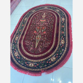 قالیچه بیضی 4متری کلکسیون بلوچی زرشکی کد4120