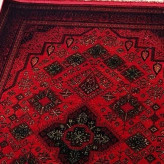 گلیم فرش پرزدار 4متری جدید کاشان کلکسیون بلوچی لاکی کد4135