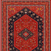 فرشینه مدرن 2متری مخمل ترک طرح گبه سنتی (ارسال رایگان)