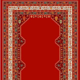 فرشینه مخمل ترک 4متری با طرح گلیم لاکی و طراحی زیبا