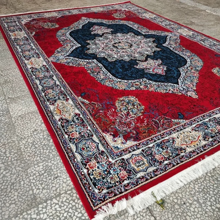 فرش ماشینی12متری کاشان نقشه کارینالاکی مناسب دکوراسیون لوکس